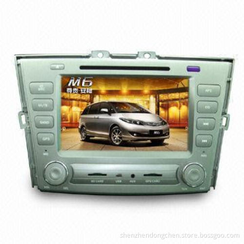 In-dash DVD Player with GPS, 16:9 Digital Screen and Touchscreen Operating